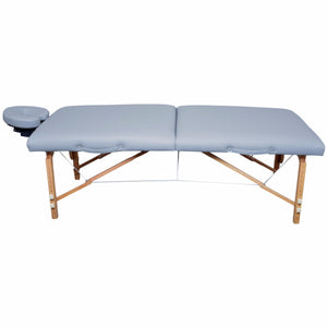 Eco-friendly portable massage table from FSC wood.